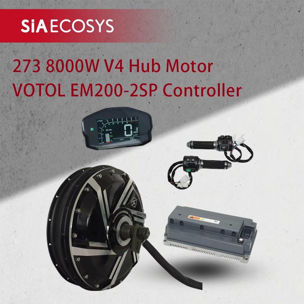 Qs273 Hub Motor 8000W 72V - QSMOTOR QS273 8000W Hochgeschwindigkeits-Speichennabenmotor V4 72V