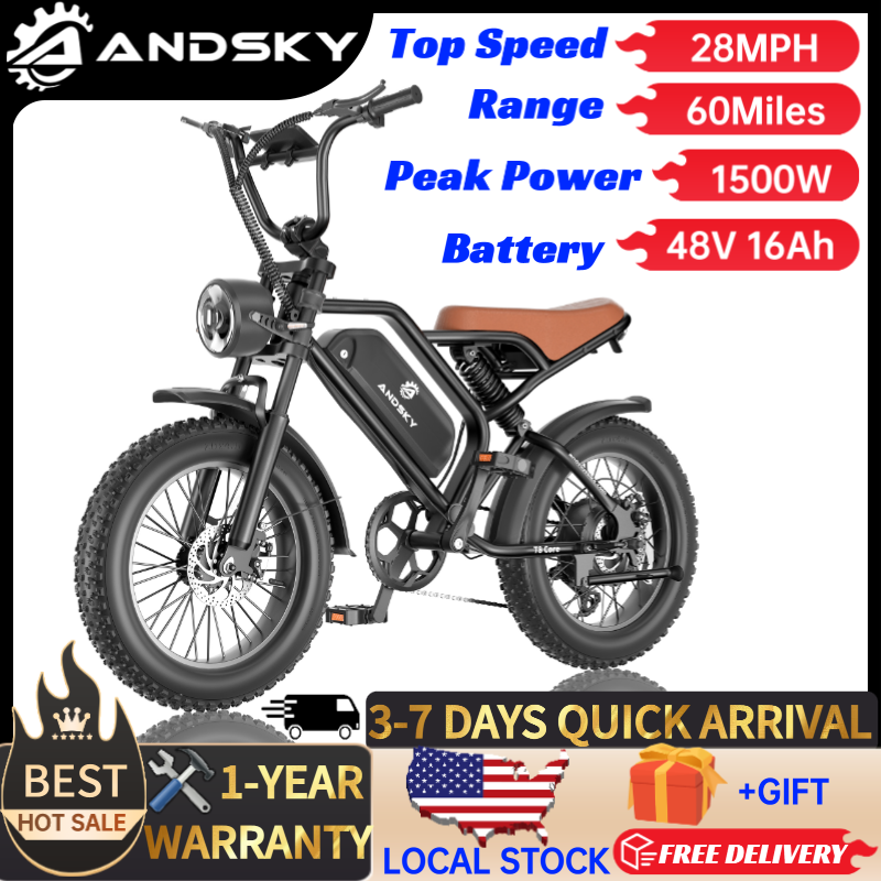 Dual Motor Electric Motorcycle Frame - ANDSKY T8 Core Elektrofahrrad 1500W 7-Gang