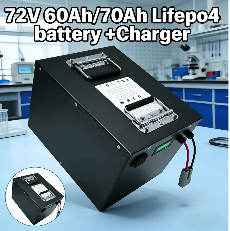 72V 60Ah Lifepo4 Battery Pack - Hochleistungs-72V-LiFePO4-Akkupack – 60Ah/70Ah, 5000W-14000W Ausgangsleistung, 5000+