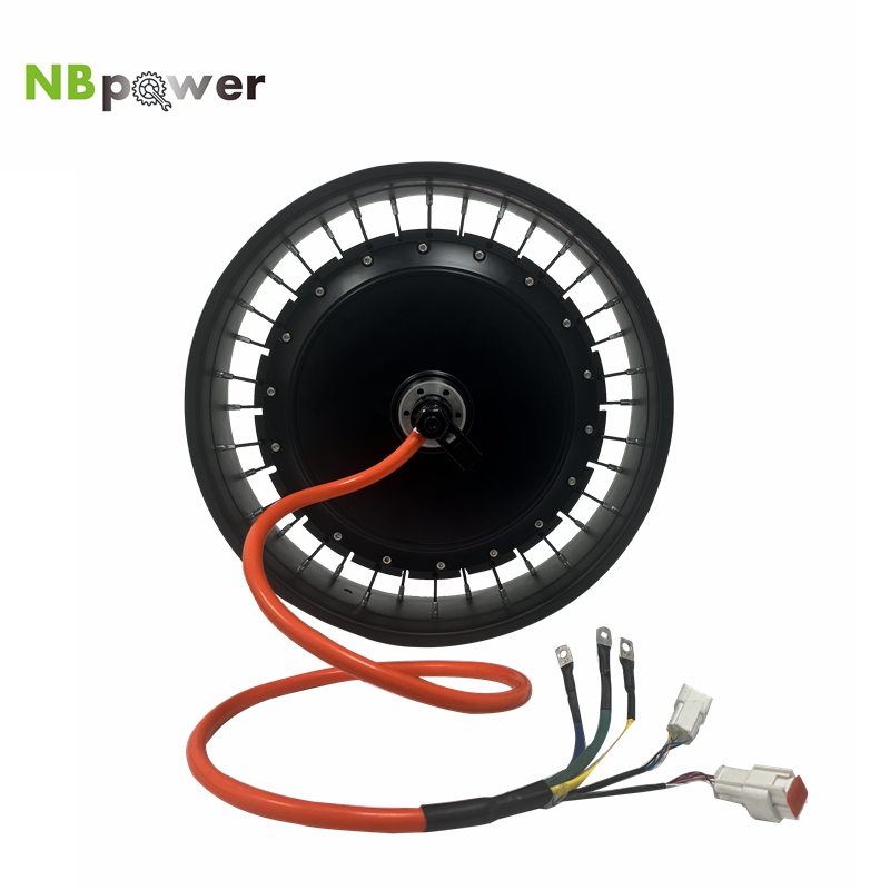 Qs273 Hub Motor 8000W 72V - NBpower/QS273 40H 20x4/24x4/26x4 Nennleistung 72V 4000W