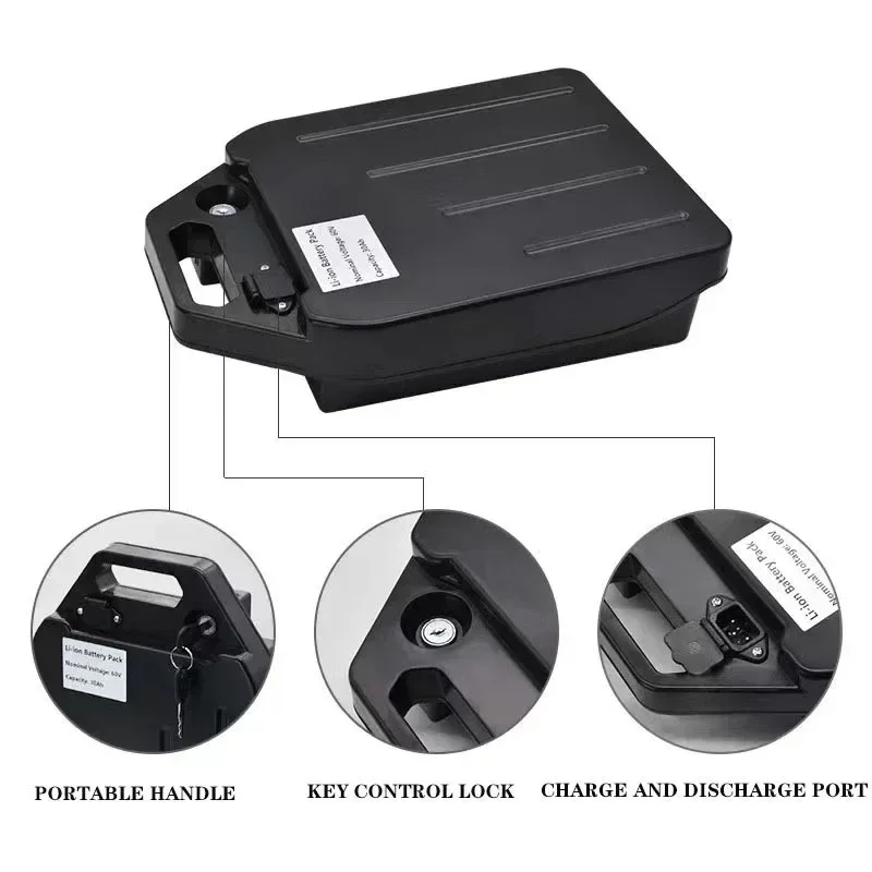60V 20Ah-40AH2000W Elektrofahr – 60V 30Ah Electric Scooter Battery Bewertung und Preis
