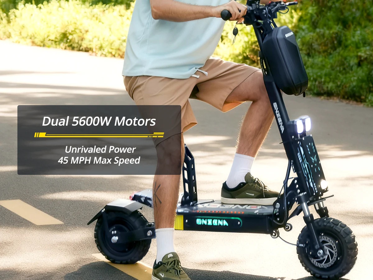 GT7 Elektroroller für Erwachse – 60V 5600W Dual Motor Electric Scooter Bewertung und Preis