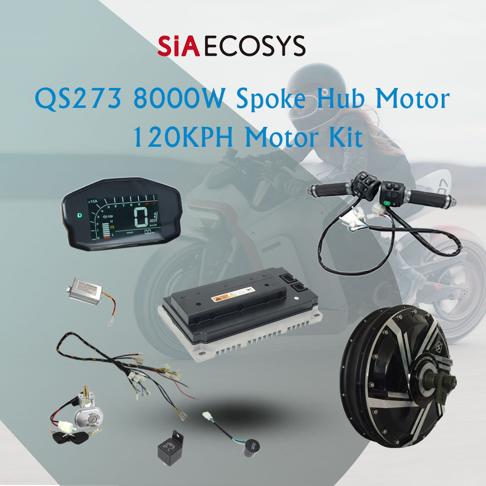 Speichennabenmotor QS273 8000  – Qs273 Hub Motor 8000W 72V Bewertung und Preis