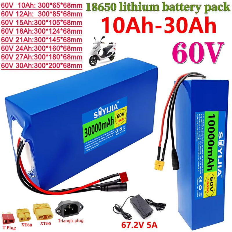 18650 60V 30Ah 10Ah 12Ah 15Ah  – 60V 30Ah Electric Scooter Battery Bewertung und Preis