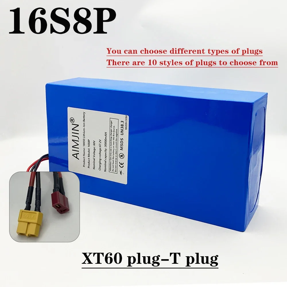 18650 Lithium-Ionen-Akkupack 6 – 60V 30Ah Electric Scooter Battery Bewertung und Preis