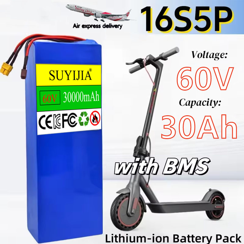 16S5P 60V 30000mAh Akku 18650  – 60V 30Ah Electric Scooter Battery Bewertung und Preis